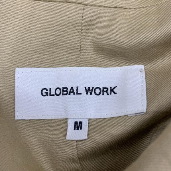 グローバルワーク GLOBAL WORK コート ジャケット アウター コート M 無地 ベージュ / ベージュ / レディース USED 古着 中古 10026699