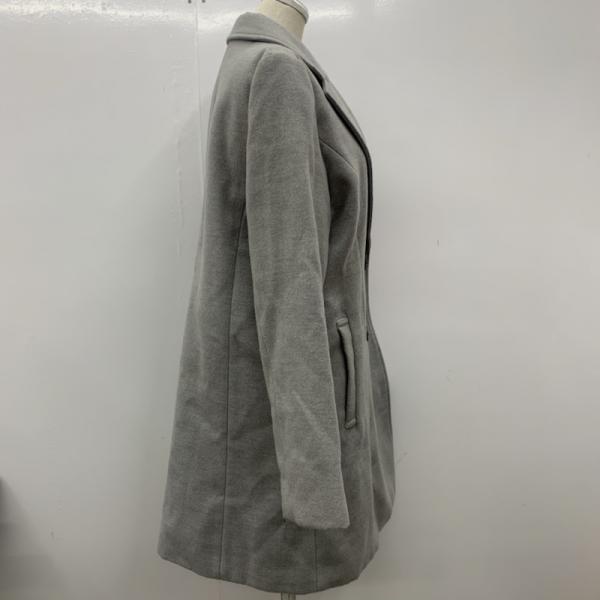 イーハイフンワールドギャラリーピー E hyphen world gallery PEACE コート アウター コート FREE 無地 灰 / グレー / レディース USED 古着 中古 10026720