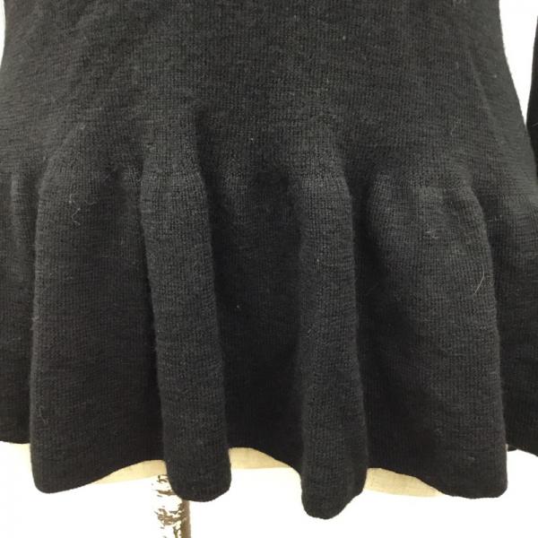 ユナイテッドアローズ UNITED ARROWS ニット、セーター セーター ニット 長袖カットソー 無地 黒 / ブラック / レディース USED 古着 中古 10026864
