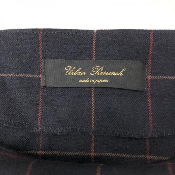 アーバンリサーチ URBAN RESEARCH カットソー  長袖カットソー チェック FREE チェック レディース USED 古着 中古 10026874