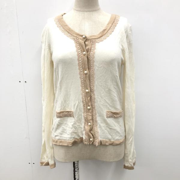 フロールバイルーデルー Flor by Rew de Rew カーディガン カーディガン M レディース USED 古着 中古 10026897