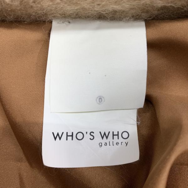 フーズフーギャラリー WHO'S WHO gallery コート アウター コート M 無地 レディース USED 古着 中古 10026924
