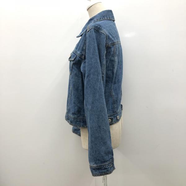 レイカズン Ray Cassin ジャケット、上着 デニムジャケット Gジャン M 無地 レディース USED 古着 中古 10026950