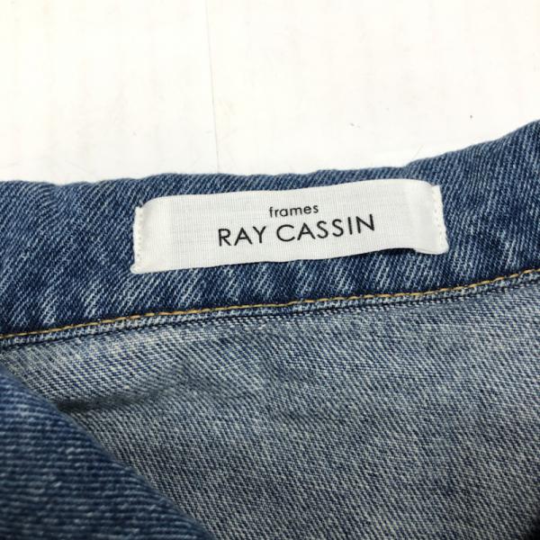 レイカズン Ray Cassin ジャケット、上着 デニムジャケット Gジャン M 無地 レディース USED 古着 中古 10026950