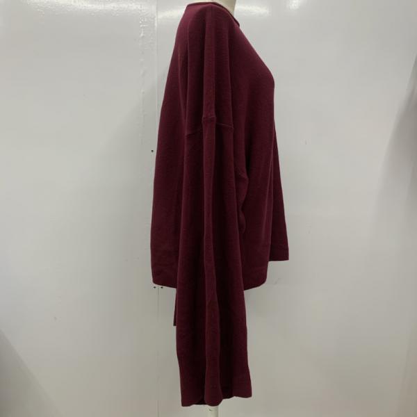 ケービーエフ KBF ニット、セーター ニット セーター 長袖 無地 ボートネック ONE 無地 レディース USED 古着 中古 10026981