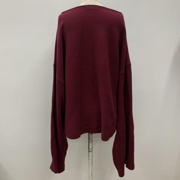 ケービーエフ KBF ニット、セーター ニット セーター 長袖 無地 ボートネック ONE 無地 レディース USED 古着 中古 10026981