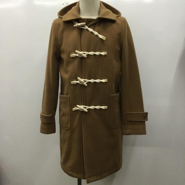 デラックス DELUXE コート アウター コート ダッフルコート 無地 S 無地 メンズ USED 古着 中古 10026982