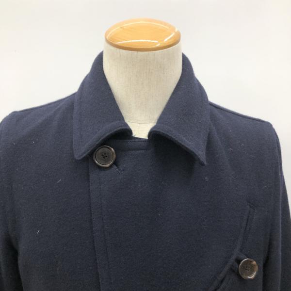 ジャーナルスタンダード JOURNAL STANDARD コート アウター コート ステンカラーコート 無地 42 無地 紺 / ネイビー / メンズ USED 古着 中古 10027054