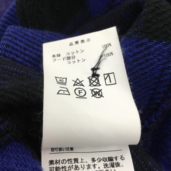 ディセンダント DESCENDANT シャツ、ブラウス 長袖シャツ チェック タグ付き 1 チェック メンズ USED 古着 中古 10027207