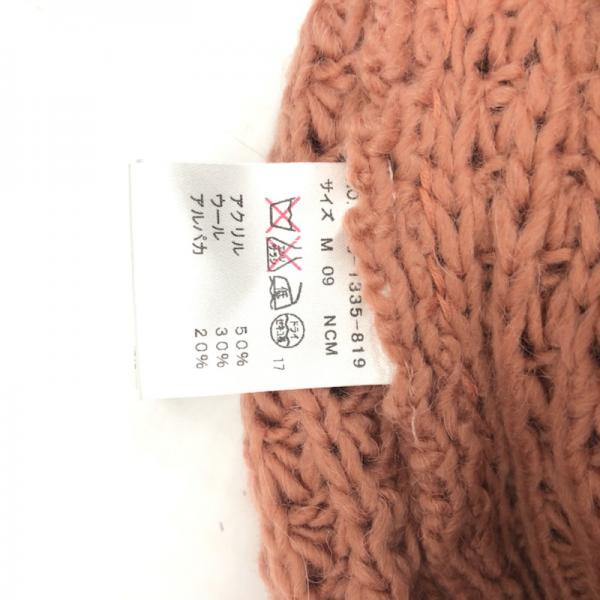 ラボラトリーワーク laboratory work カーディガン カーディガン ニット 長袖 ロング 無地 M 無地 桃 / ピンク / レディース USED 古着 中古 10027297