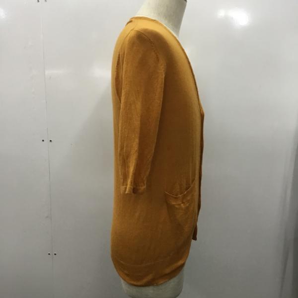レイジブルー RAGEBLUE カーディガン カーディガン 七分袖 無地 M 無地 メンズ USED 古着 中古 10027307