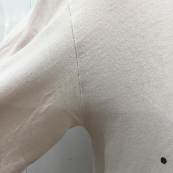 アール・ニューボールド R.NEWBOLD Tシャツ Tシャツ 長袖 ロンT ロゴ Vネック L 桃 / ピンク / メンズ USED 古着 中古 10027319