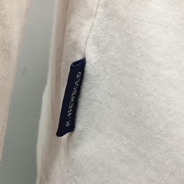 アール・ニューボールド R.NEWBOLD Tシャツ Tシャツ 長袖 ロンT ロゴ Vネック L 桃 / ピンク / メンズ USED 古着 中古 10027319