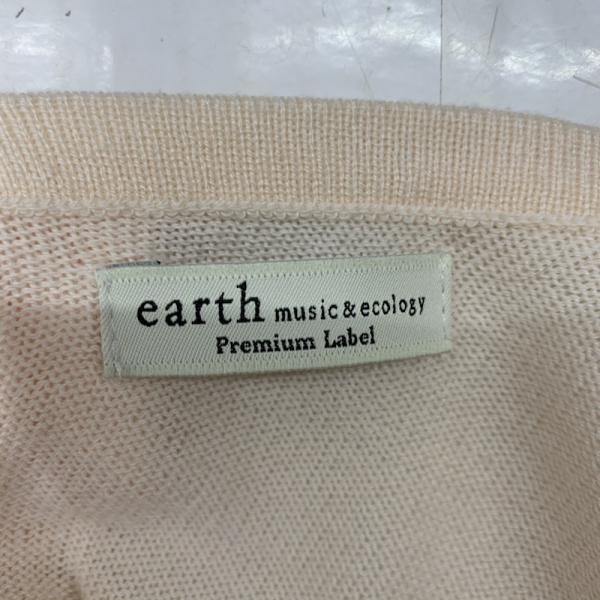 アースミュージックアンドエコロジー earth music&ecology ニット、セーター セーター FREE 無地 桃 / ピンク / レディース USED 古着 中古 10027352