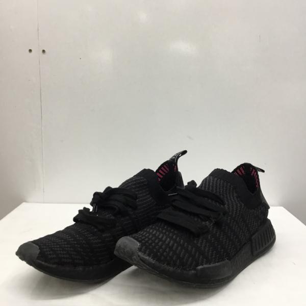 アディダス adidas スニーカー スニーカー 靴 ローカット adidas NMD_R1 STLT PK CQ2391 26.5cm タグ有り 箱有 26.5cm 無地 黒 / ブラック / メンズ USED 古着 中古 10027378