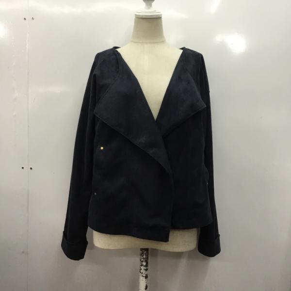 チャオパニック CIAOPANIC ジャケット、上着 ジャケット FREE 無地 紺 / ネイビー / レディース USED 古着 中古 10027417