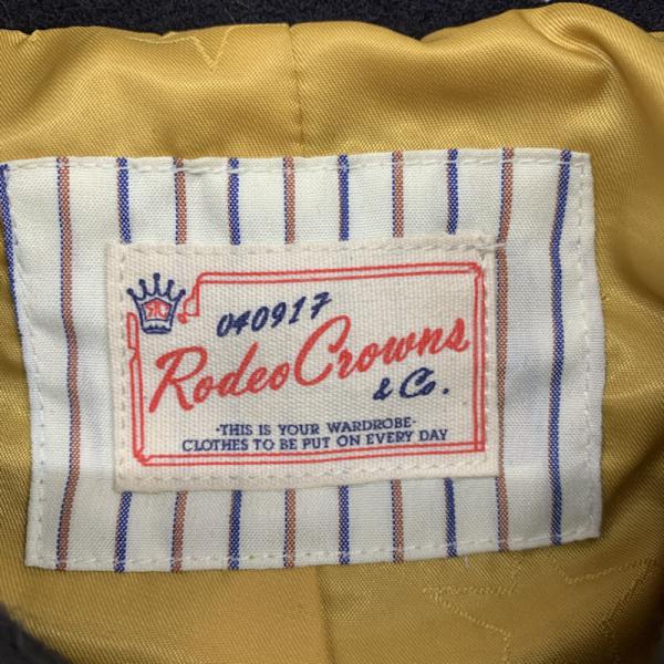 ロデオクラウンズ Rodeo Crowns コート アウター コート 1 無地 黒 / ブラック / レディース USED 古着 中古 10027468