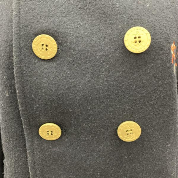 ロデオクラウンズ Rodeo Crowns コート アウター コート 1 無地 黒 / ブラック / レディース USED 古着 中古 10027468