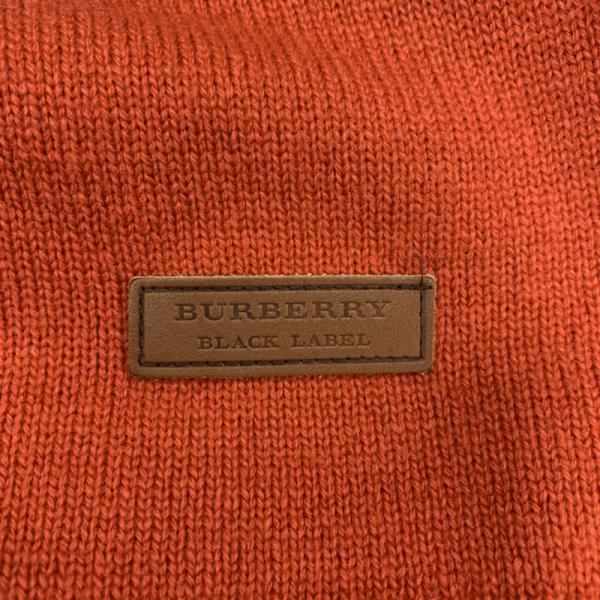バーバリーブラックレーベル BURBERRY BLACK LABEL ニット、セーター セーター ニット 2 橙 / オレンジ / メンズ USED 古着 中古 10027472