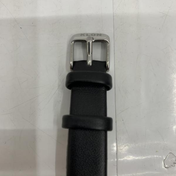 クローン COURONNE 腕時計 時計 腕時計 jamclock KLON CONNECTION ELFIN 箱有 無地 黒 / ブラック / レディース USED 古着 中古 10027662