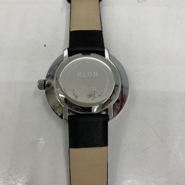 クローン COURONNE 腕時計 時計 腕時計 jamclock KLON CONNECTION ELFIN 箱有 無地 黒 / ブラック / レディース USED 古着 中古 10027662