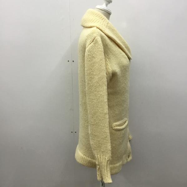 アダムエロペ ADAM ET ROPE' カーディガン カーディガン ニット ショールカラー 無地 長袖 38 無地 レディース USED 古着 中古 10027736