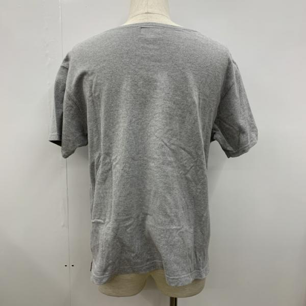 シーイー C E Tシャツ Tシャツ 半袖 無地 イラスト ワンポイント C E M 無地 灰 / グレー / メンズ USED 古着 中古 10028084