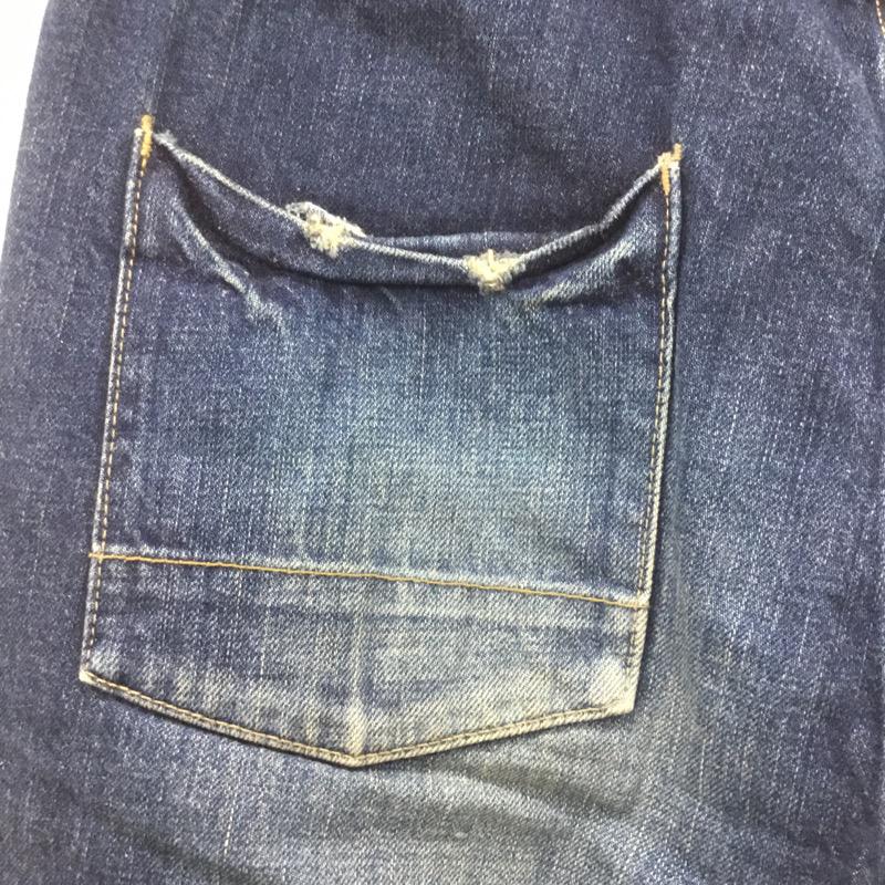 ブフト bukht パンツ デニム、ジーンズ B-31802 無地 タグ付き M 無地 インディゴ / インディゴ / メンズ USED 古着 中古 10028268