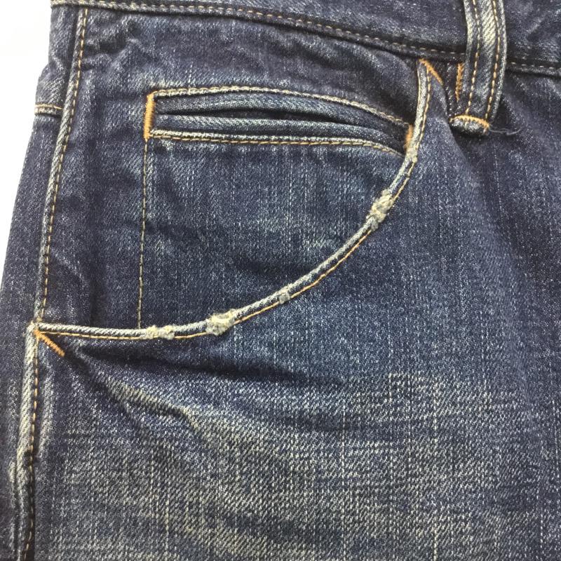 ブフト bukht パンツ デニム、ジーンズ B-31802 無地 タグ付き M 無地 インディゴ / インディゴ / メンズ USED 古着 中古 10028268