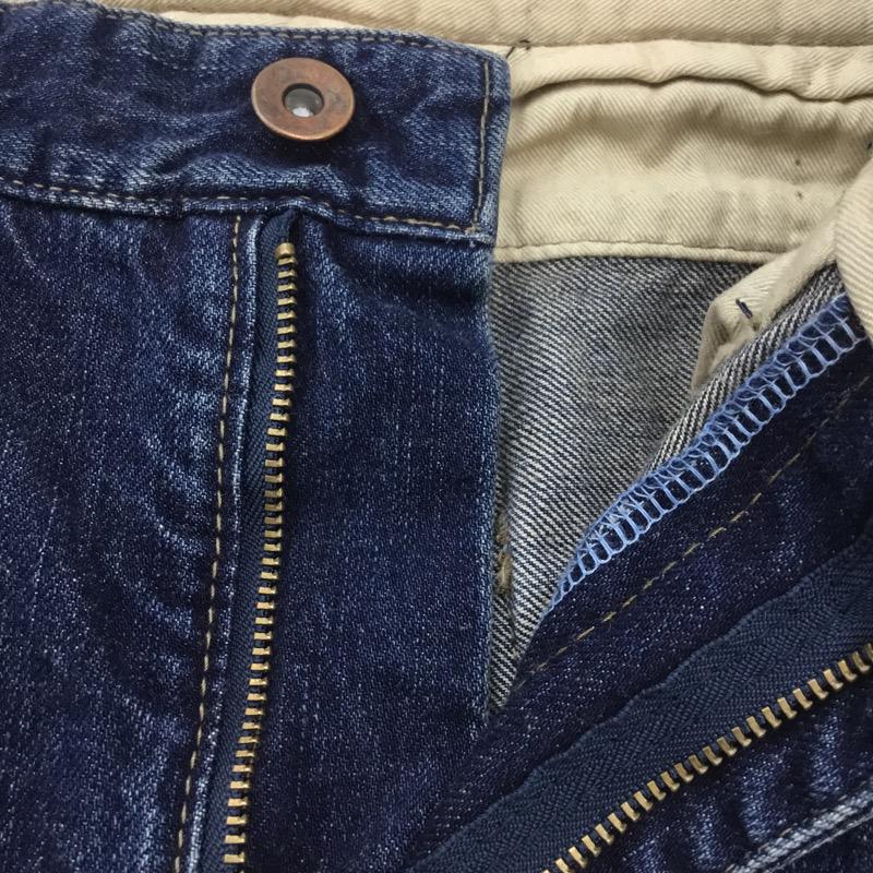 ブフト bukht パンツ デニム、ジーンズ B-31802 無地 タグ付き M 無地 インディゴ / インディゴ / メンズ USED 古着 中古 10028268
