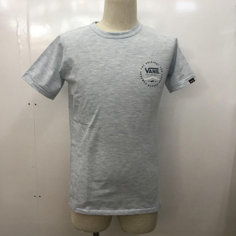 バンズ VANS Tシャツ 半袖 VANS CD18HS-MT01 ロゴ タグ付き S 無地 X ロゴ、文字 水色 / ライトブルー / メンズ USED 古着 中古 10028272