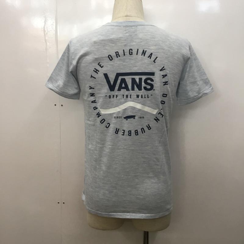 バンズ VANS Tシャツ 半袖 VANS CD18HS-MT01 ロゴ タグ付き S 無地 X ロゴ、文字 水色 / ライトブルー / メンズ USED 古着 中古 10028272