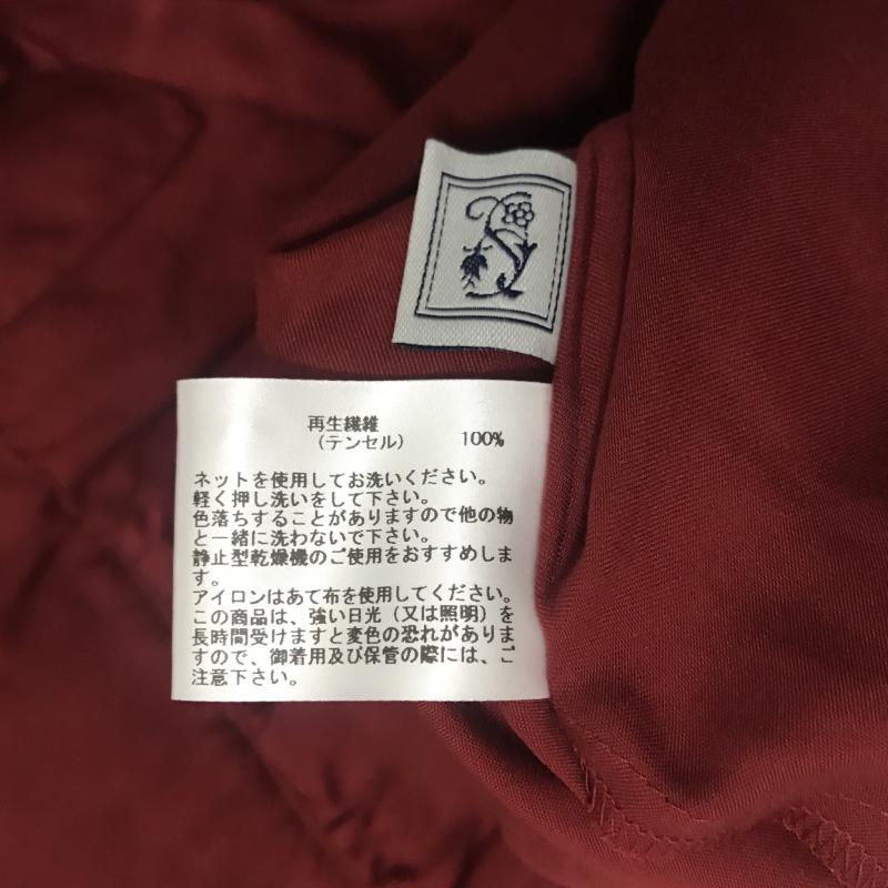 シードレイク Seadrake シャツ、ブラウス 長袖 38 無地 赤 / レッド / レディース USED 古着 中古 10028377