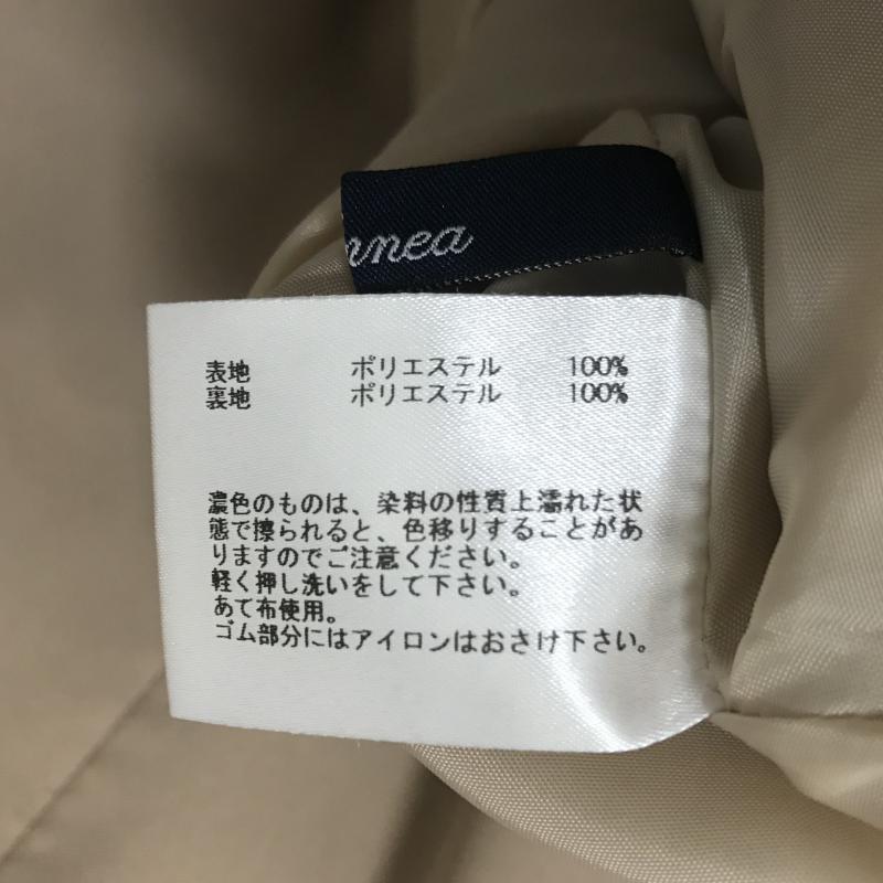 エンネア Ennea スカート ひざ丈スカート 38 無地 ベージュ / ベージュ / レディース USED 古着 中古 10028383