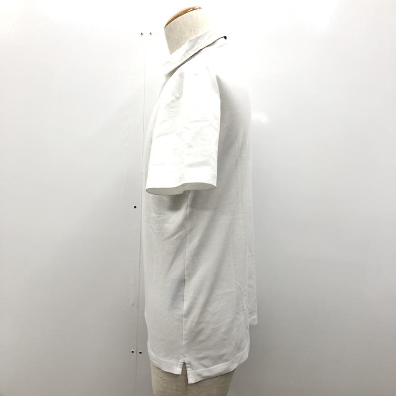 ジュンハシモト junhashimoto ポロシャツ 半袖 1 無地 白 / ホワイト / メンズ USED 古着 中古 10028723