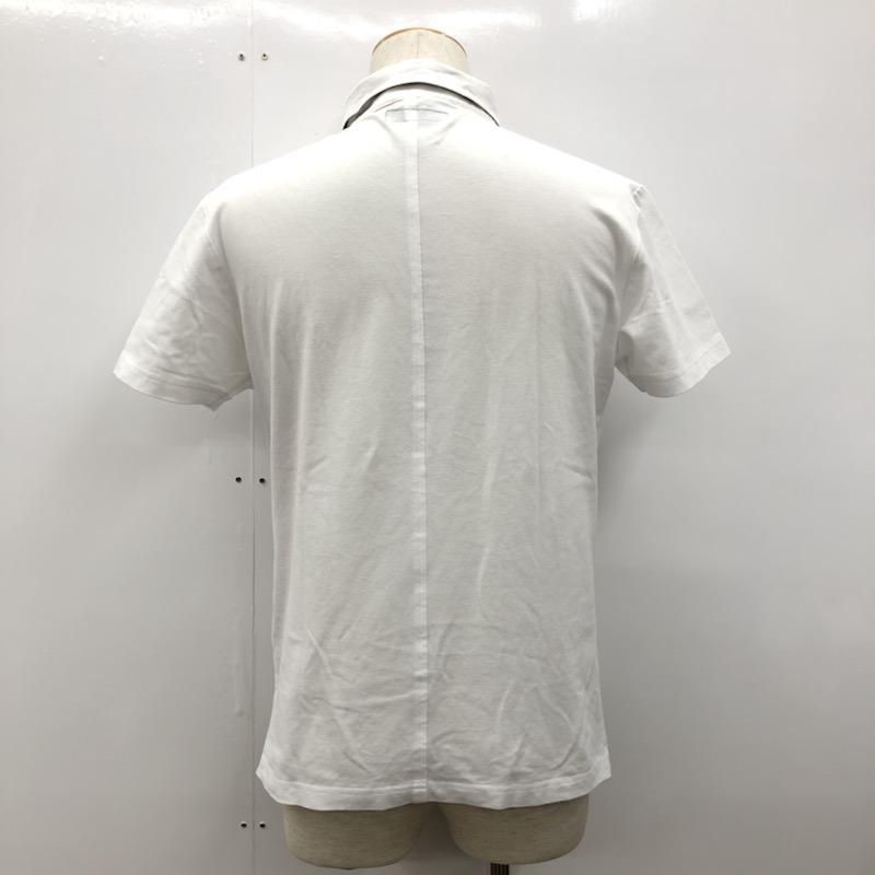 ジュンハシモト junhashimoto ポロシャツ 半袖 1 無地 白 / ホワイト / メンズ USED 古着 中古 10028723