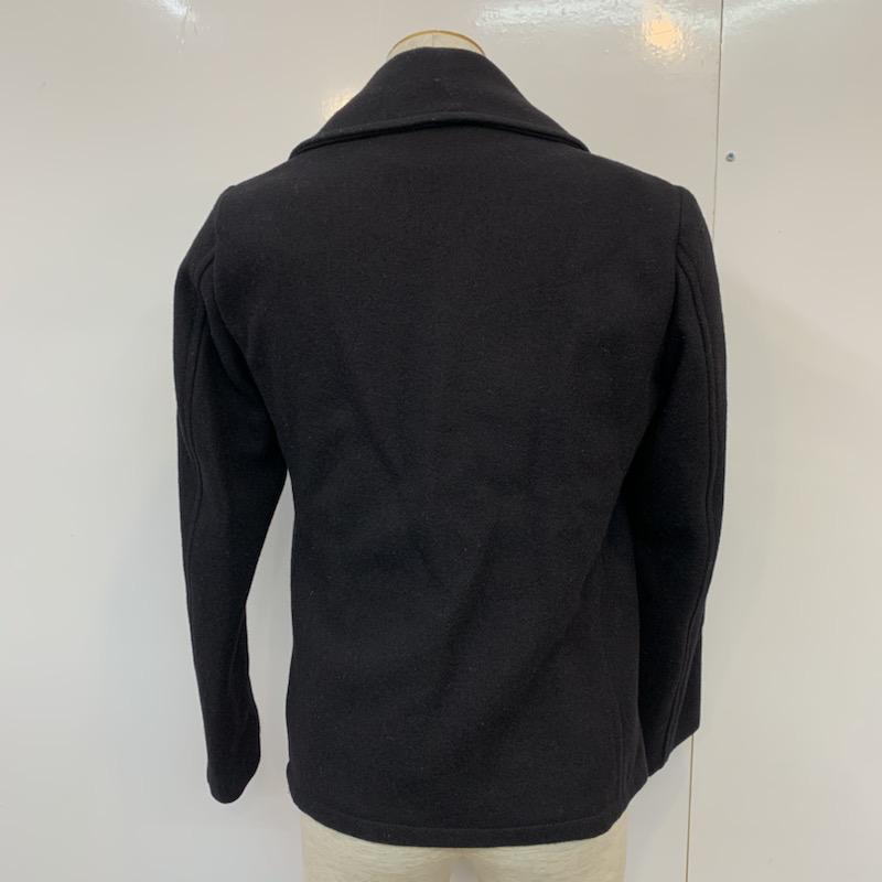 フェデリティー FIDELITY コート ピーコート 無地 M 無地 黒 / ブラック / メンズ USED 古着 中古 10028885