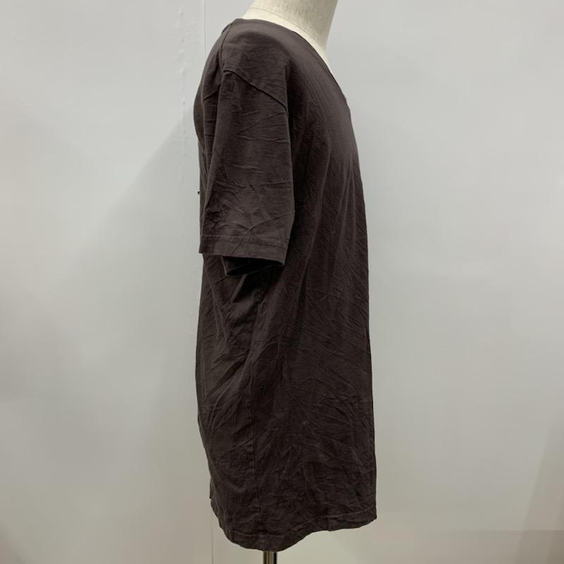 メンズ メンズ Tシャツ 半袖 無地 ロゴ プリント XL 無地 X ロゴ、文字 X プリント 茶 / ブラウン / X 水色 / ライトブルー / メンズ USED 古着 中古 10029052