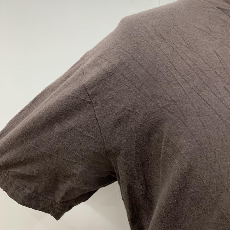 メンズ メンズ Tシャツ 半袖 無地 ロゴ プリント XL 無地 X ロゴ、文字 X プリント 茶 / ブラウン / X 水色 / ライトブルー / メンズ USED 古着 中古 10029052