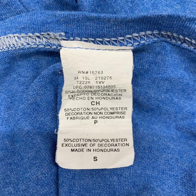チャンピオン Champion Tシャツ 半袖 無地 ワンポイント 刺繍 S 無地 X ワンポイント X 刺繍 水色 / ライトブルー / メンズ USED 古着 中古 10029057