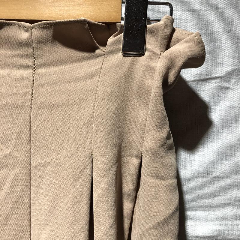 ヴァ二―トーキョー Vannie TOKYO パンツ スラックス ワイドパンツ 無地 ベージュ / ベージュ / レディース USED 古着 中古 10029291