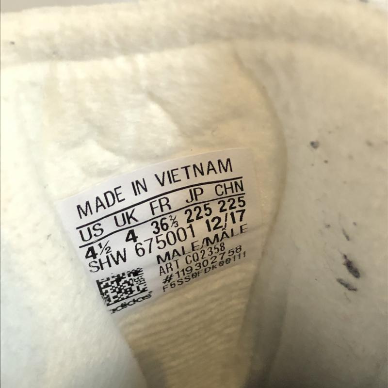 アディダス adidas スニーカー スニーカー ガゼル スウェード ローカット CQ2358 22.5cm 無地 X ロゴ、文字 X プリント X ワンポイント 黒 / ブラック / X 白 / ホワイト / メンズ USED 古着 中古 10029369