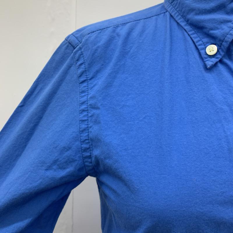 ロンハーマン カリフォルニア Ron Herman California シャツ、ブラウス 長袖 XS 無地 青 / ブルー / レディース USED 古着 中古 10029454