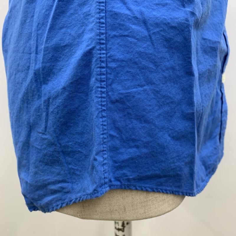 ロンハーマン カリフォルニア Ron Herman California シャツ、ブラウス 長袖 XS 無地 青 / ブルー / レディース USED 古着 中古 10029454
