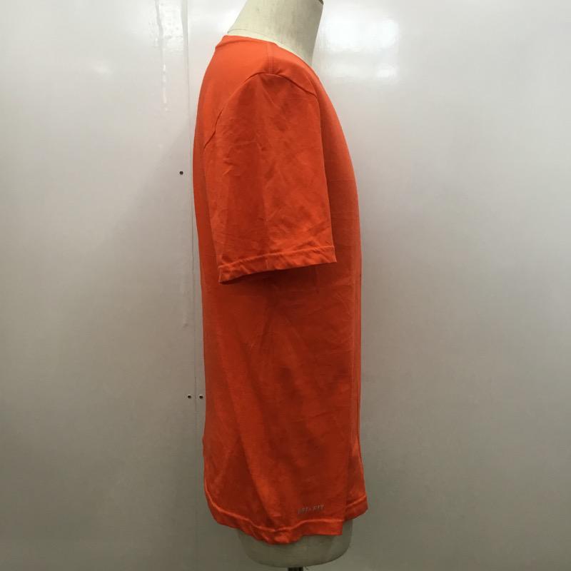 ナイキ NIKE Tシャツ 半袖 無地 S 無地 橙 / オレンジ / メンズ USED 古着 中古 10029648