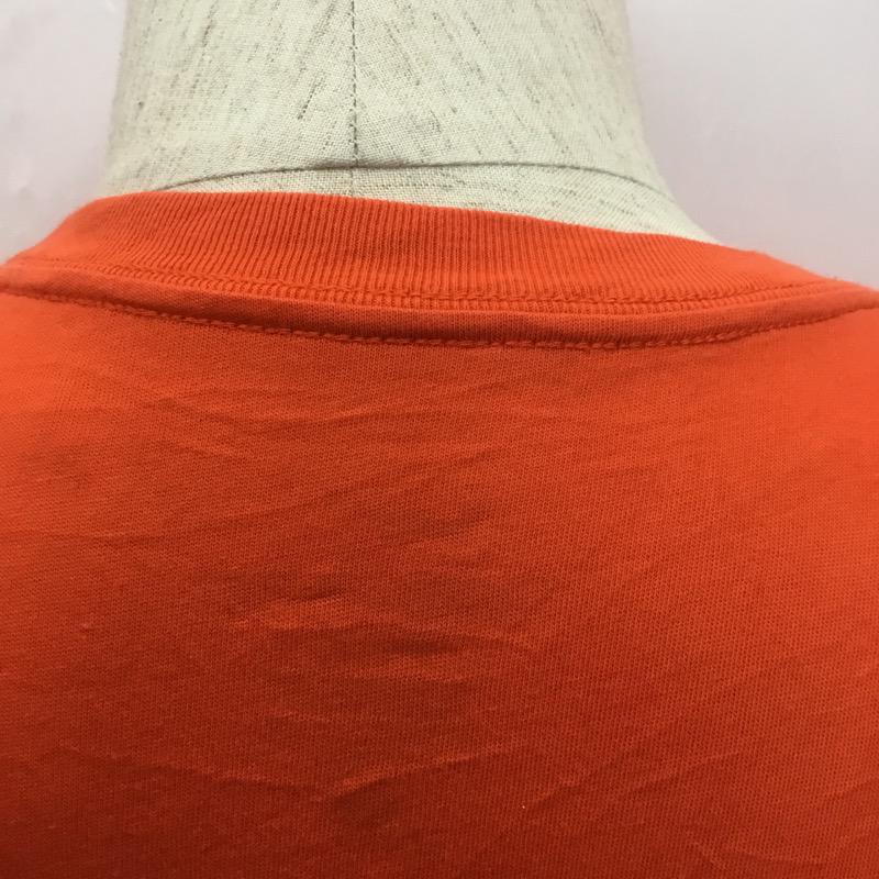 ナイキ NIKE Tシャツ 半袖 無地 S 無地 橙 / オレンジ / メンズ USED 古着 中古 10029648