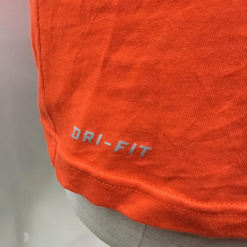 ナイキ NIKE Tシャツ 半袖 無地 S 無地 橙 / オレンジ / メンズ USED 古着 中古 10029648
