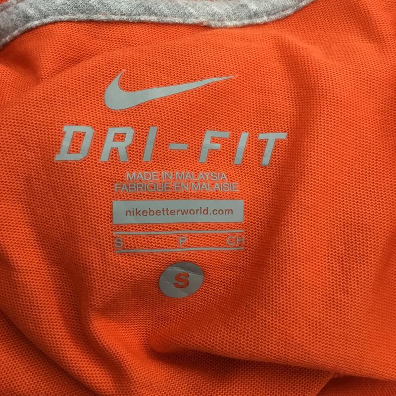 ナイキ NIKE Tシャツ 半袖 無地 S 無地 橙 / オレンジ / メンズ USED 古着 中古 10029648