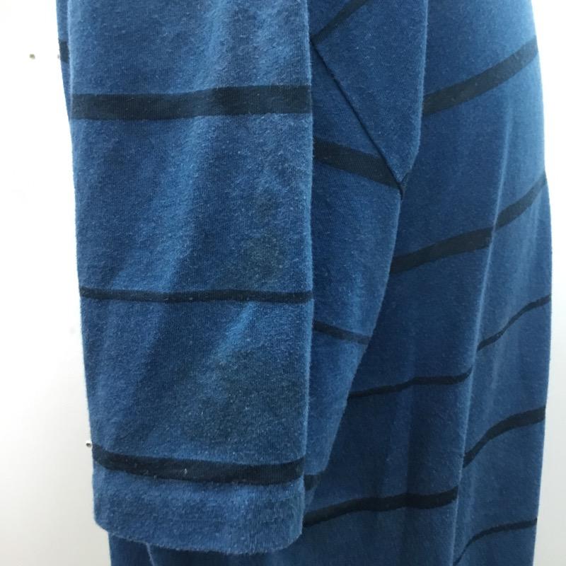 メンズ メンズ Tシャツ 半袖 ボーダー XL ボーダー柄 黒 / ブラック / X 青 / ブルー / メンズ USED 古着 中古 10029768