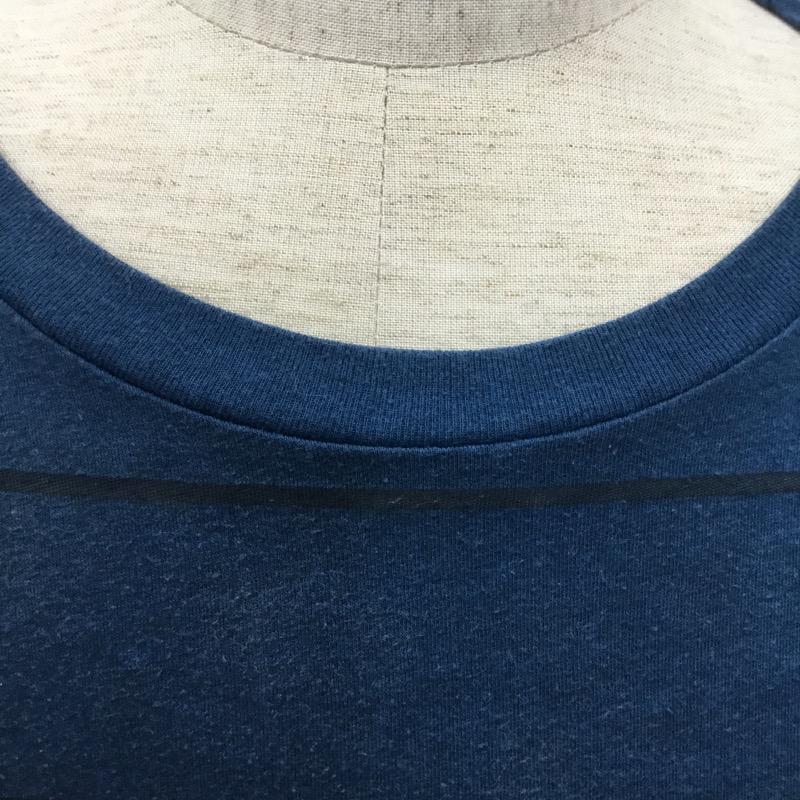 メンズ メンズ Tシャツ 半袖 ボーダー XL ボーダー柄 黒 / ブラック / X 青 / ブルー / メンズ USED 古着 中古 10029768